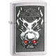 Zippo H-D Skull Red Crystal Lighter ZO28267