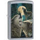 Zippo Lisa Parker Wolf Lighter, 1.44 x 2.25, 207-077518
