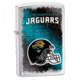 Zippo NFL Classic Style Lighter - Jacksonville Jaguars, Brushed Chrome 28211