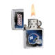 Zippo NFL Classic Style Lighter - New York Giants, Brushed Chrome 28210