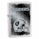 Zippo NFL Classic Style Lighter - Oakland Raiders, Brushed Chrome 28217