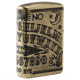Zippo Ouijia Board Pocket Lighter, Antique Brass Armor, 49001