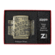 Zippo Ouijia Board Pocket Lighter, Antique Brass Armor, 49001