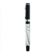 Zippo Oyster Solid Brass Marble Rollerball Pen, Black/Marble 41066