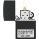 Zippo Plate Emblem Lighter