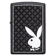Zippo Playboy Black and White Rabbit Pocket Lighter, 29578