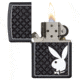 Zippo Playboy Black and White Rabbit Pocket Lighter, 29578