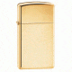 Zippo Classic Style Slim Lighter, High Polish Brass 1654B