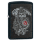 Zippo Sons of Anarchy Emblem Black Matte Pocket Lighter, 29489