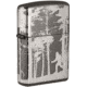 Zippo Squatchin In Woods Lighter, 1.44 x 2.25, 49247
