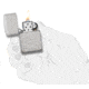 Zippo Venetian 45th AnniversaryLighter w/ Click, Silver, One Size, 49053