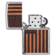 Zippo WOODCHUCK USA American Flag Pocket Lighter, 29966