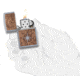 Zippo WOODCHUCK USA Compass Pocket Lighter, 49055