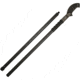 Zubin Axe Complete Survival Axe Kit, 54in Overall, 440C Stainless Steel/Aluminum, ZA-201BLK