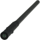 Zubin Axe Shaft With Compass Zubin Axe Survival Staff, 54in Overall, Rubber Grip, Hickory Wood Construction, ZA-007BLK