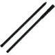 Zubin Axe Shaft With Compass Zubin Axe Survival Staff, 54in Overall, Rubber Grip, Hickory Wood Construction, ZA-007BLK