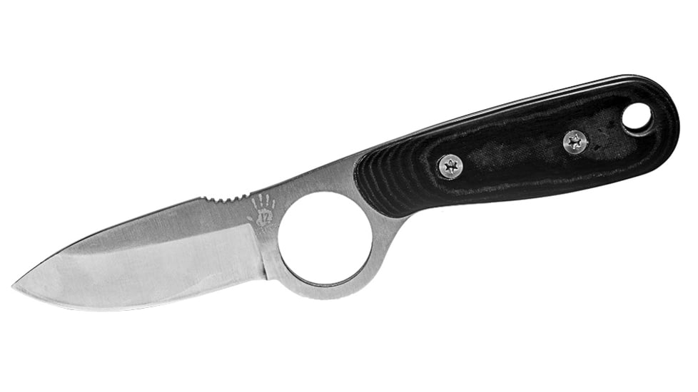 12 Survivors BKE 1 Series Knife w/Sheath - Satin Finish TS71005S