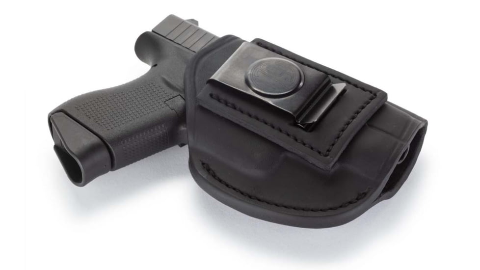 1791 Gunleather 2 Way Multi-Fit IWB Concealment Leather Holster, Colt/Kimber/Sig 1911 3in &amp; 4in, Left Hand, Stealth Black, Size 1, 2WH-1-SBL-L