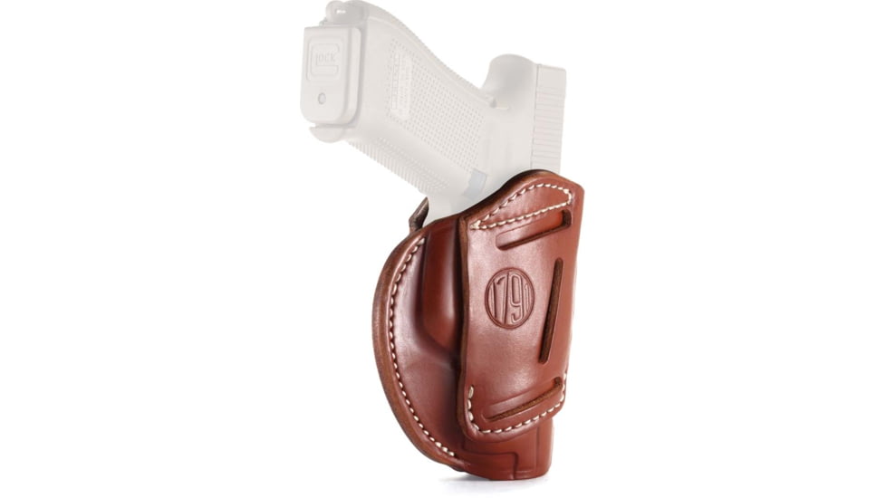 1791 Gunleather 3 Way Multi-Fit OWB Concealment Holster, Heckler &amp; KochVP9/Sig Sauer P226, Ambidextrous, Classic Brown, 6, 3WH-6-CBR-A