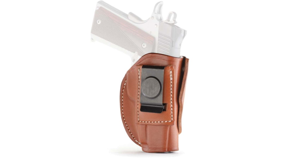 1791 Gunleather 4 Way Concealment &amp; Belt Leather Holster, Right Hand, Classic Brown, 4WH-1-CBR-R