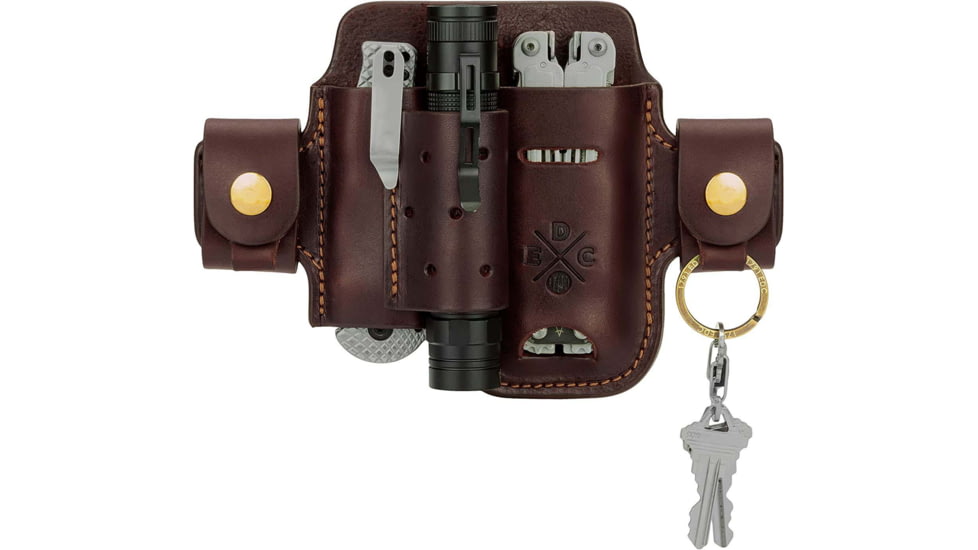 1791 Gunleather EDC Heavy Duty Action Snap Organizer, Large Flex, Burgundy, HD-AS-LF-BUR-A