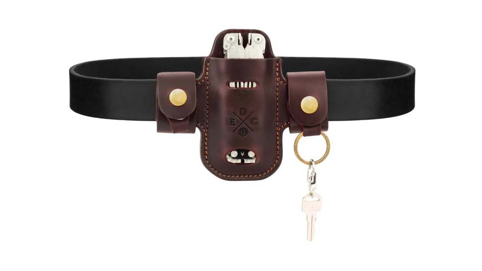 1791 Gunleather EDC Heavy Duty Action Snap Solo Organizer, Burgundy, HD-AS-SL-BUR-A