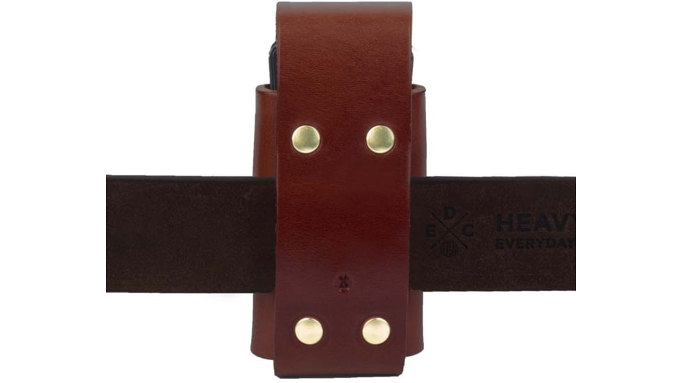 1791 Gunleather EDC Heavy Duty Easy Slide Solo Snap Organizer, Chestnut, HD-ES-SLS-CHN-A
