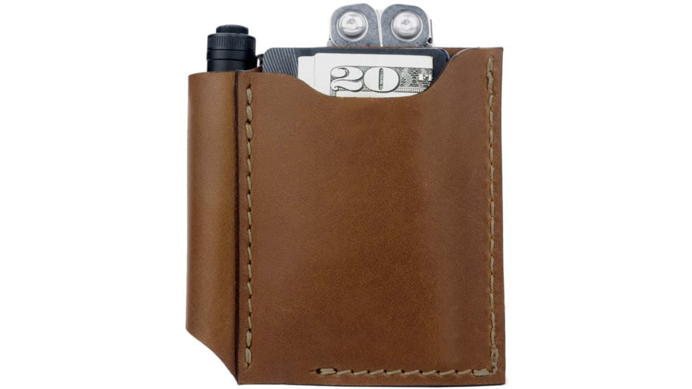 1791 Gunleather EDC Pocket Duo Carry Tool Organizer, Chestnut, PK-DUO-CHN-A