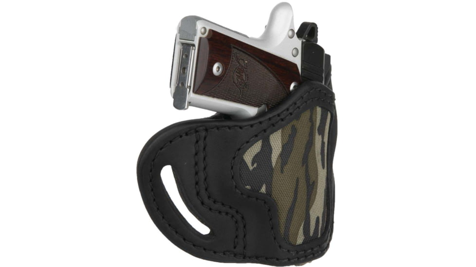 1791 Gunleather Leather OWB Belt Holster, Glock 43, Mossy Oak/Brown, MOBHCBRWR