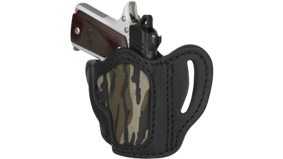 1791 Gunleather Leather OWB Belt Holster, Glock 43, Mossy Oak/Brown, MOBHCBRWR
