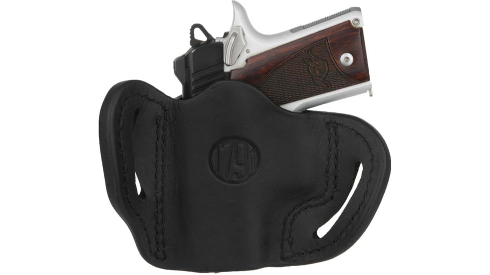 1791 Gunleather Leather OWB Belt Holster, Glock 43, Mossy Oak/Brown, MOBHCBRWR