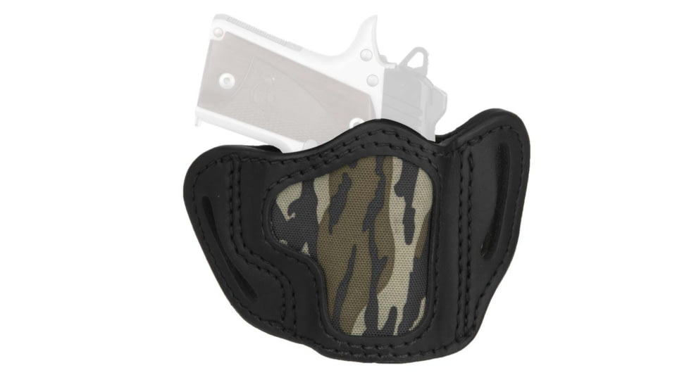 1791 Gunleather Mossy Oak Optic Ready Multi-Fit Compact Belt Holster, Glock 43/Walther PPK, Right Hand, Mossy Oak/Brown, MOBHCBRWR