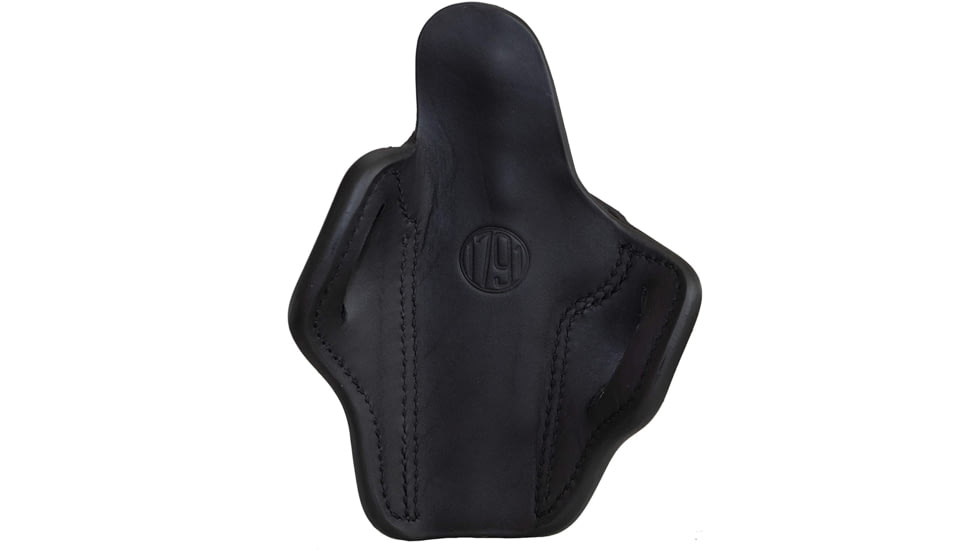 1791 Gunleather Optic Ready Belt OWB Holster, RH, Stealth Black, 1S, OR-BH1S-SBL-R