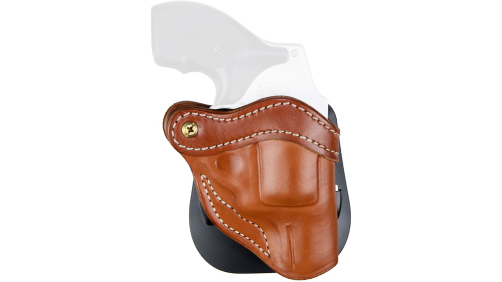 1791 Gunleather Paddle RVH1 J-Frame Revolver Holster, Size 1, Right Hand, Classic Brown, PDH-R1-CBR-R