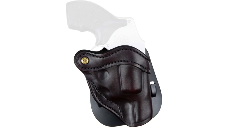 1791 Gunleather Paddle RVH1 J-Frame Revolver Holster, Size 1, Right Hand, Signature Brown, PDH-R1-SBR-R