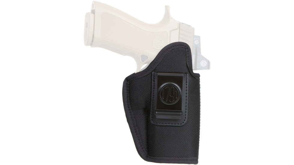 1791 Gunleather Premium Ballistic Nylon Size 5 IWB Holster, Beretta Cougar 8000F/ Glock 29/30/38/39, Right Hand, PN-IWB-5-BLK-R