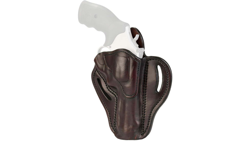 1791 Gunleather RVH2- K-Frame Revolver Holster, Right Hand, Signature Brown, Size 2, RVH-2-SBR-R