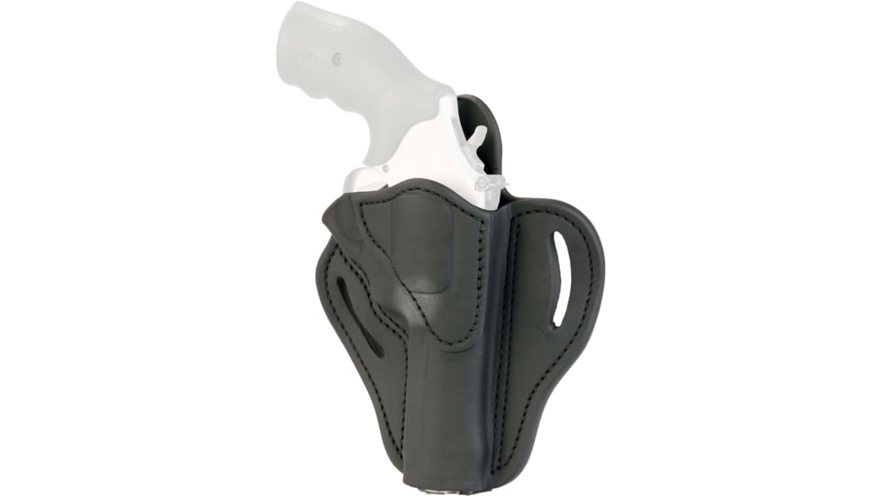 USED 1791 Gunleather RVH2- K-Frame Revolver Holster, Right Hand, Stealth Black, Size 2, RVH-2-SBL-R, EDEMO1