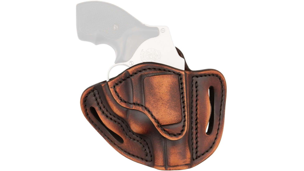 1791 Gunleather Ultra Custom Concealment IWB Leather Belt Holster, CZ 2075 Rami/ Ruger EC9s/LCP/Sig Sauer P938, Right Hand, Kydex, Vintage, RVH-IWB-1C-VTG-R