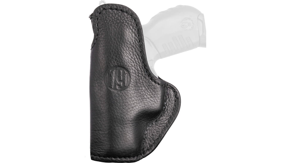 1791 Gunleather Ultra Custom Concealment Holster RH Size 1, Black, UCH-1-NSB-R