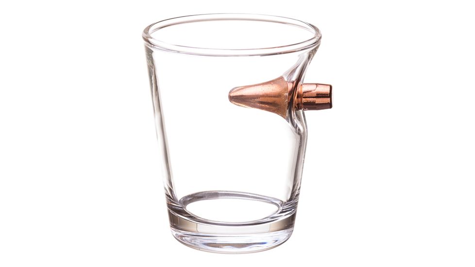 2 Monkey Trading 2 Monkey Shot Glass With A .308 Bullet