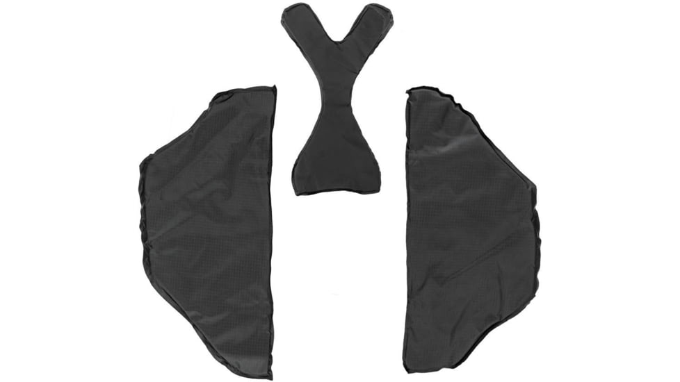 221B Tactical Titan Vest - K-9 Harness w/ Level IIIA K-9 Body Armor, Black, TTNV-WA-BLK