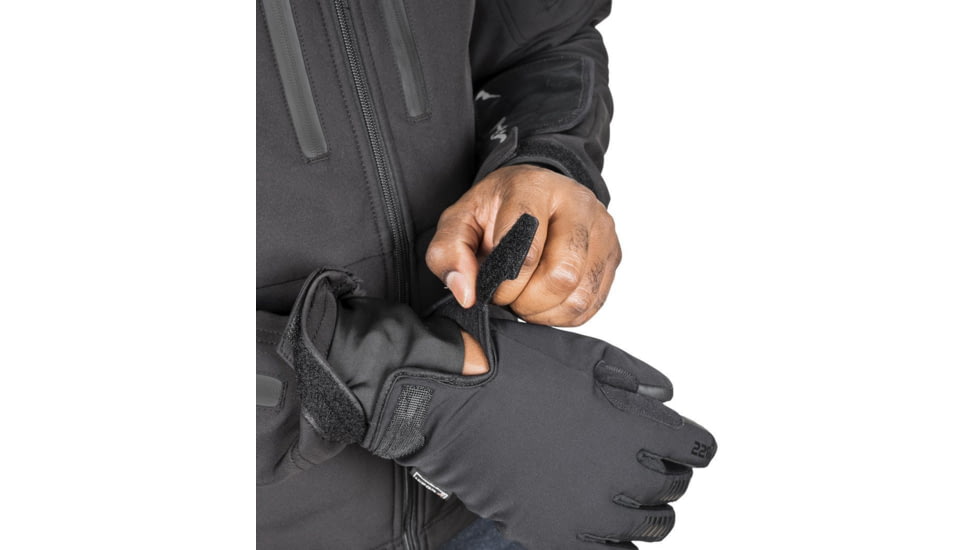 221B Tactical Tradecraft Jacket 2.0 - Level IIIA - Back Panel Only, Small, Black, TRDJKT20BPO-S-BLK
