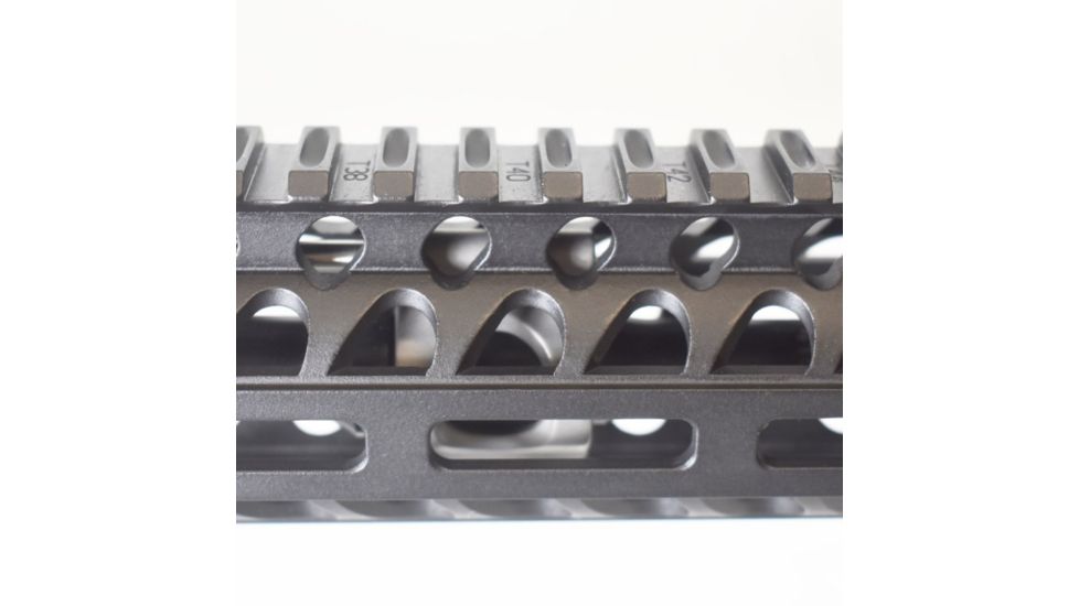 2A Armament 10"  M-LOK Aethon Rail, Black, 10" 2A-AERML-10