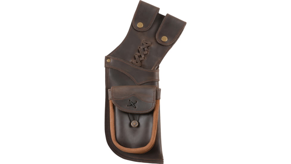.30-06 Outdoors Torah Hip Quiver Pure, Leather, Left Hand, Brown, TORAHLH-1