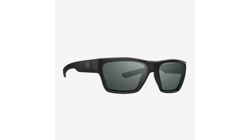 Magpul Industries Pivot Safety Glasses, Matte Black, Polarized Violet Lens w/ Green Mirror, Black/Violet/Green, One Size, 3885