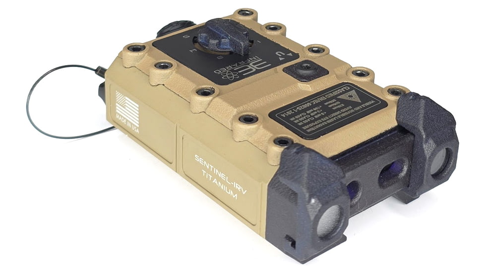 3EIR Sentinel-IRV OG Visible Green Laser/ Infrared Laser/ VSCEL Illuminator, Flat Dark Earth, 300625