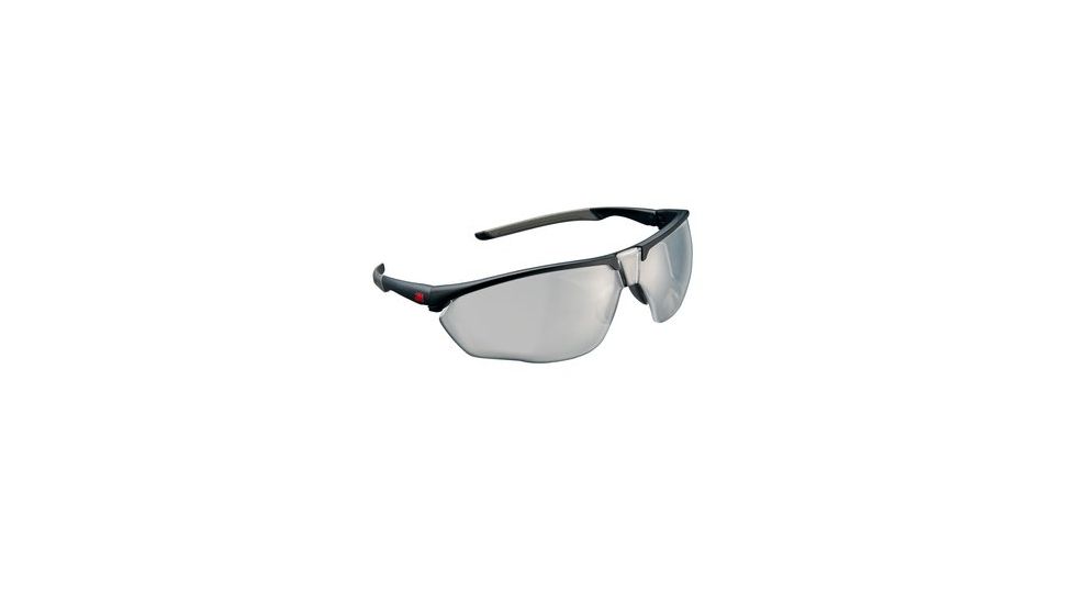 3M Adjustable Safety Eyewear,Black/Grey Frame,Clear/Anti-Fog Lens,Ea 47000-WZ4