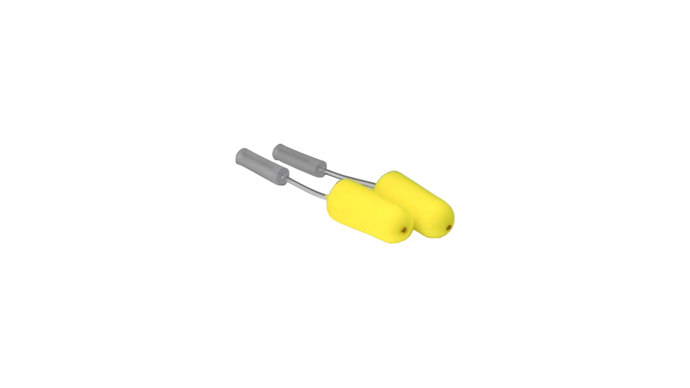 3M E-A-Rsoft Yellow Neons Probed Test Plugs,10 pair/bag,5 bags/case,50 pr/case, 393-2000-50