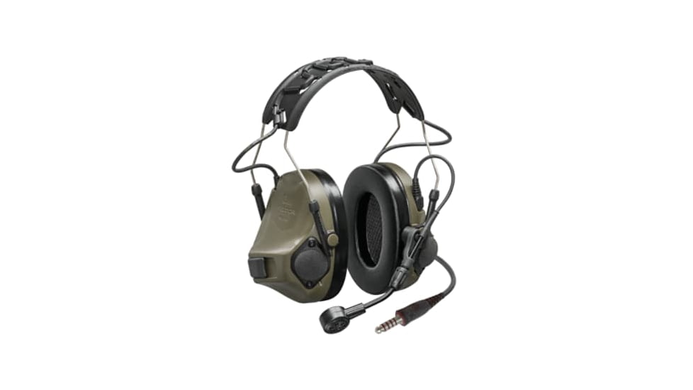 3M VIII Multi Comm Headset, Nexus 5-Con, OD Green, MT14H418A-92 GN